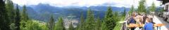 Panoramablick von der Mittenwalder Hütte aus