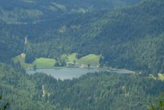 Der Lautersee aus der Vogelperspektive